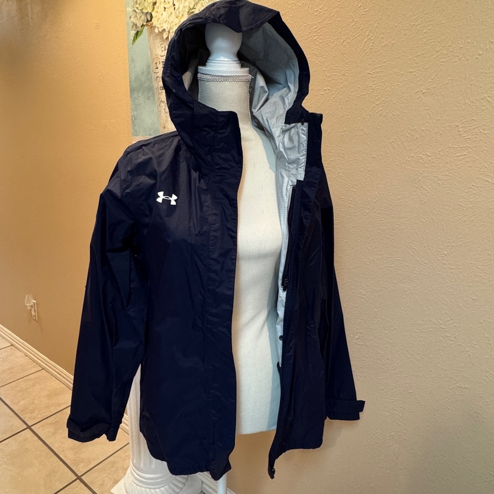 Under Armour Gray and Cream Jacket